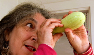 Making Summer Squash Stuffed with Rice Linda Sawaya