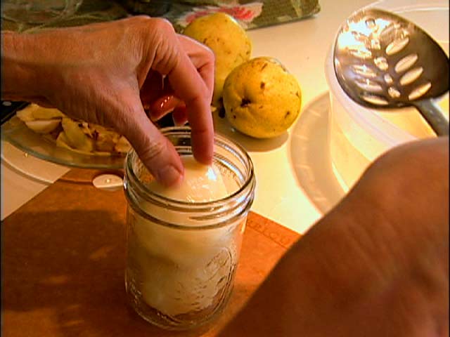 How to Can Pears - video - Cooking Up a Story