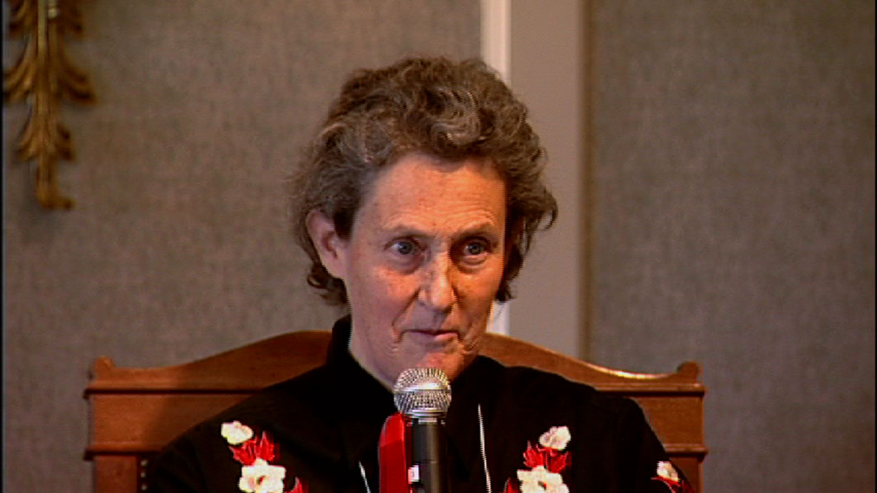 Temple Grandin- Humane Treatment of Livestock (video)
