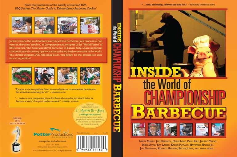 Inside The World of Championship Barbecue DVD Covers