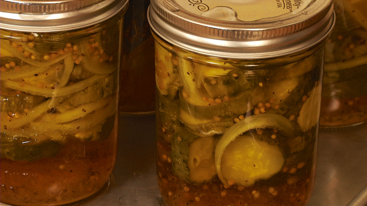 How to Make Bread and Butter Pickles (video)