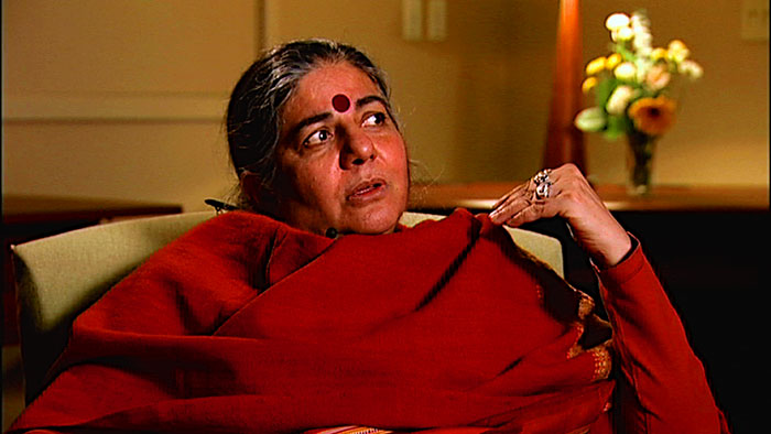 Vandana Shiva, Scientist, Food Activist, Writer, and Farmer