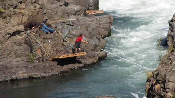 Fall Chinook Dip Net Fishing By Yakama Nation Tribal Members