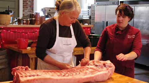 From Pastured Pig to Plate: Carving Up the Pig
