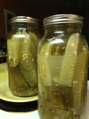 Home Made Canned Pickles