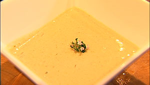 Sorrel Soup In A Bowl
