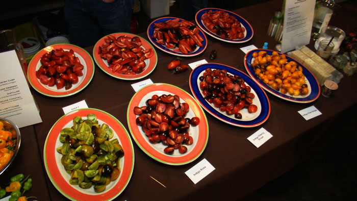 A Variety of Tomatoes at the Culinary Breeders Network Showcase