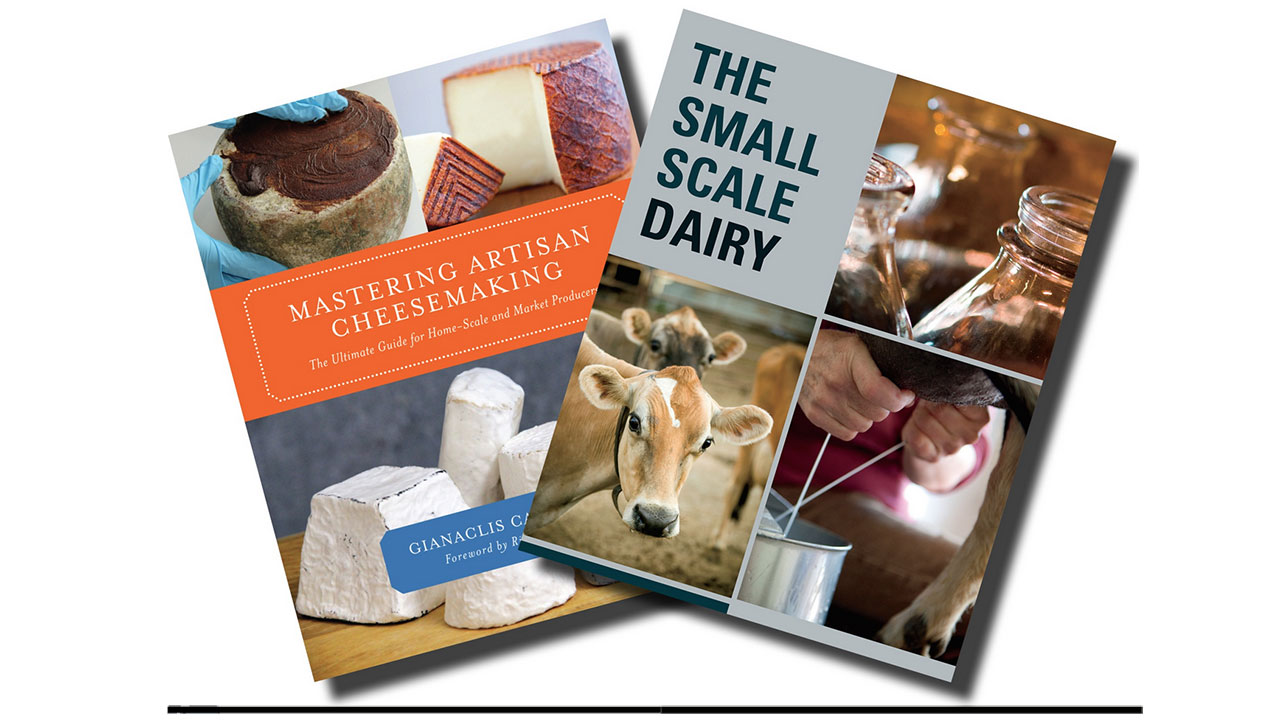 Giveaway: 2 Gianaclis Caldwell Books-The Small Scale Dairy and Mastering Artisan Cheesemaking