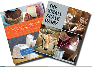The Small Scale Dairy and Mastering Artisan Cheesemaking by Gianaclis Caldwell