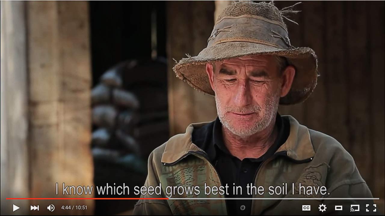 Preserving Local Seeds in the Parana’ Region of Brazil (video)