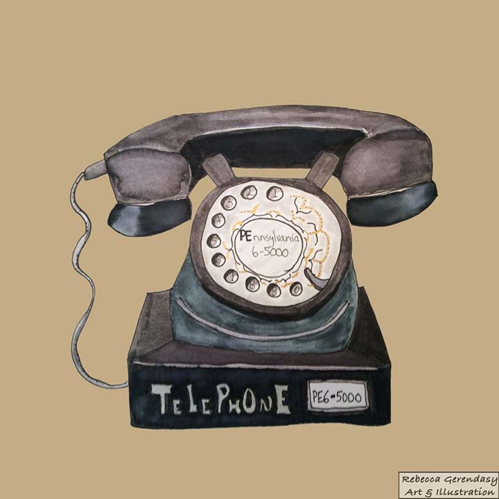 Telephone PE65000 - Rebecca Gerendasy