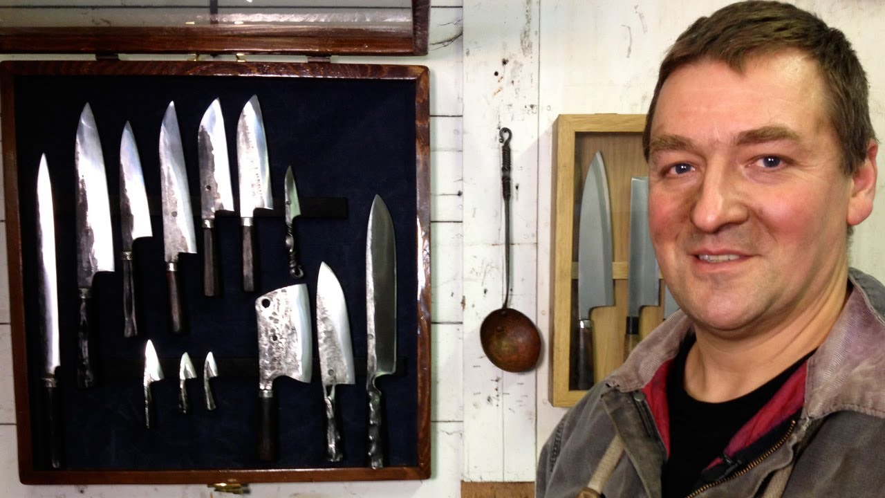 A Modern Blacksmith Making Ancient Japanese Culinary Knives – video