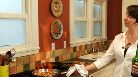 Chef Kathryn Yeomans Salmon en Papillote with Wild Mushrooms