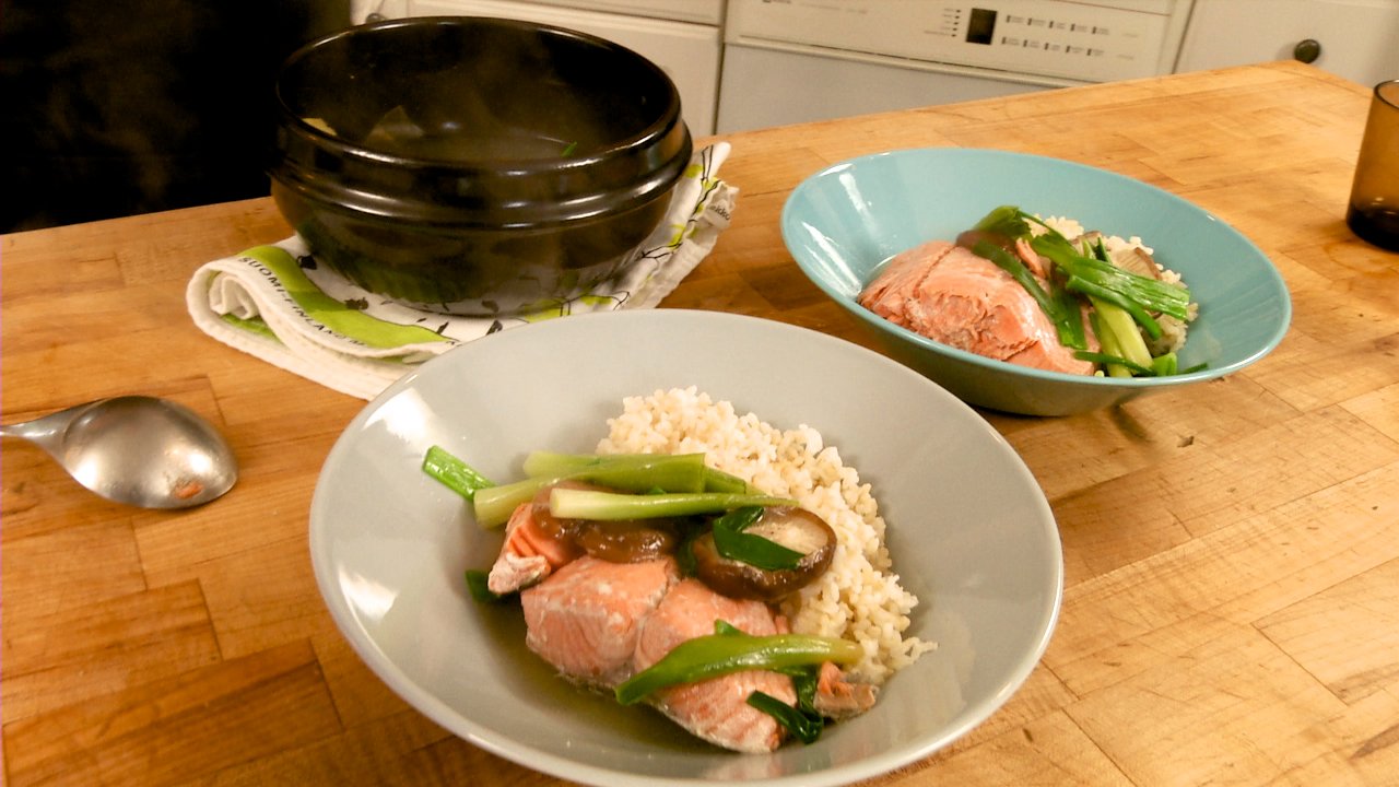 How to Make a Saké Simmered Salmon Dish