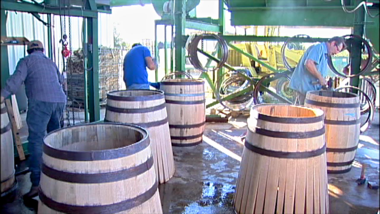 The Old World Craft of Barrel Making