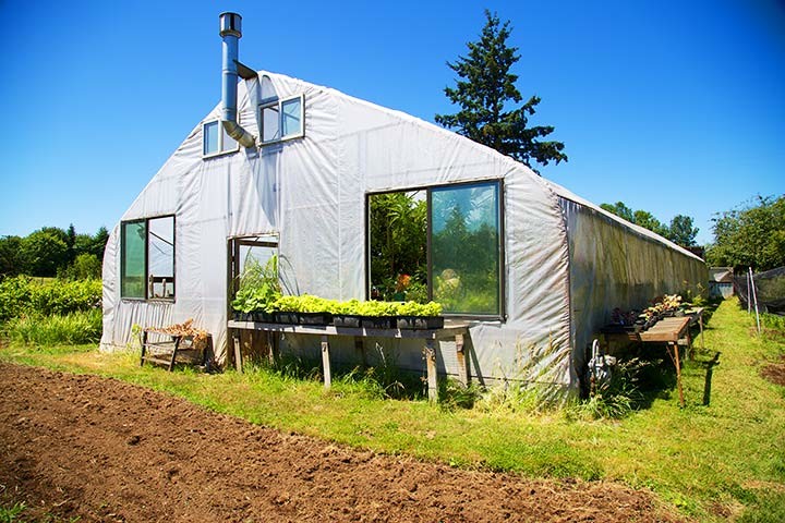 Kinship Garden Greenhouse East Entrance