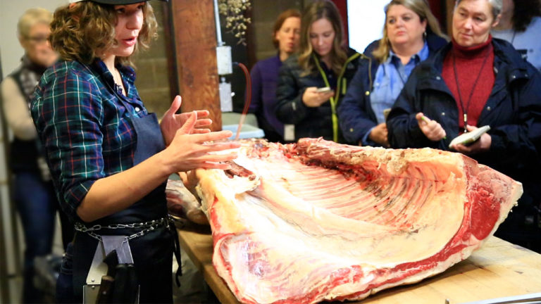 Expert Beef Breakdown Workshop- Butchering a Forequarter Cow - Cooking Up a Story